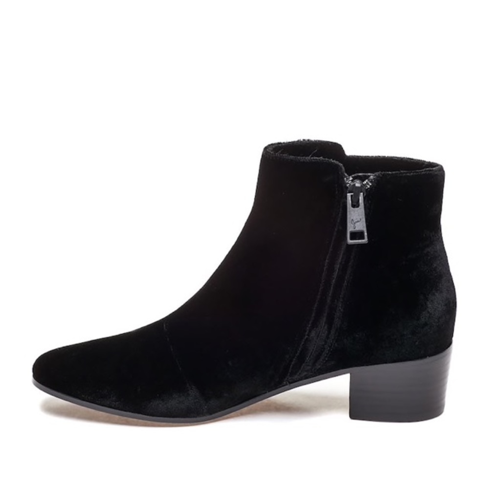 Joie fanella Black Velvet Bootie